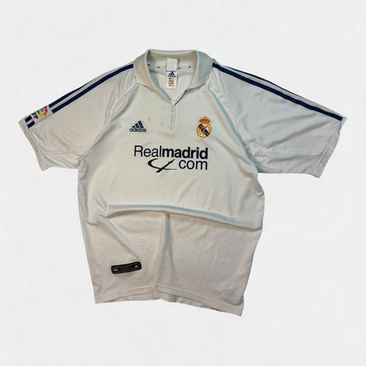 Vintage Real Madrid 2001/02 Adidas home football shirt (L)