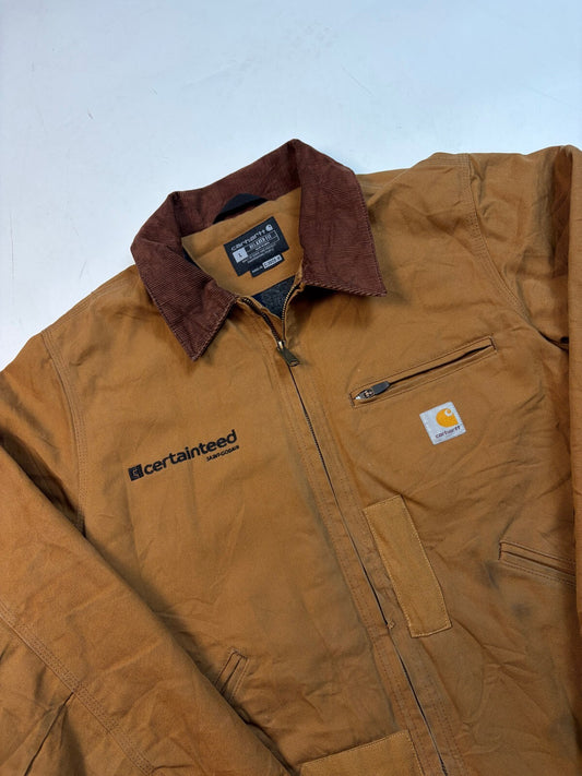 Carhartt collared detroit jacket (L)