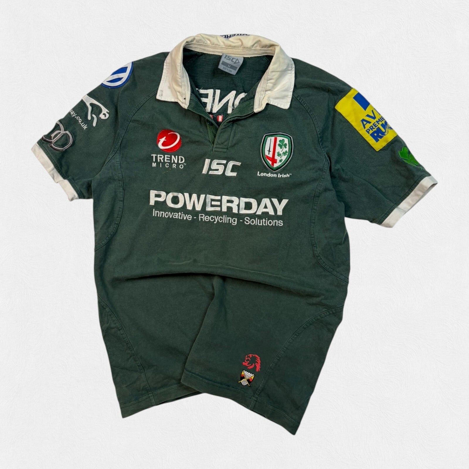 London Irish 2012/13 ISC rugby union shirt (M)