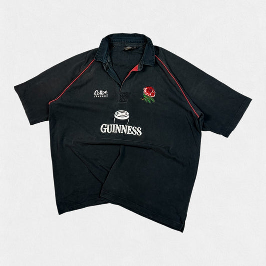 Vintage England Guinness Cotton Traders rugby shirt (XXL)
