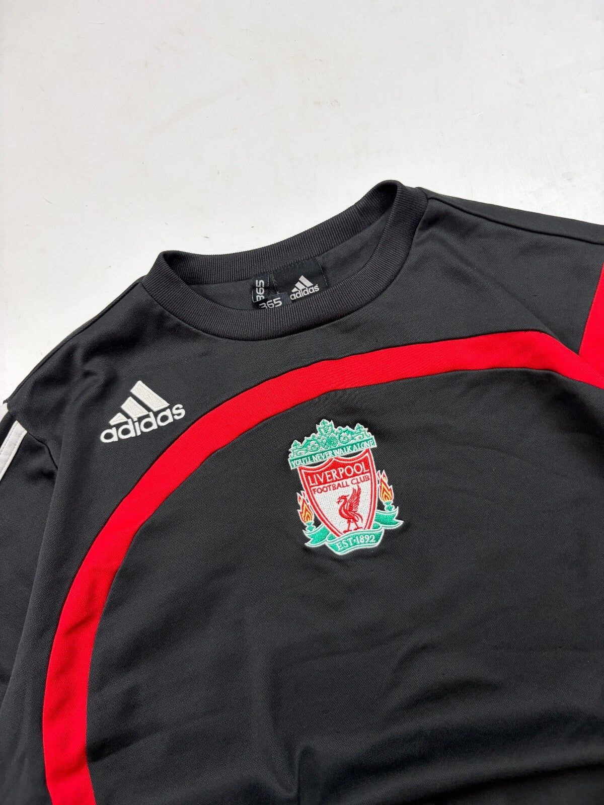 Vintage Liverpool 2007/08 Adidas football sweatshirt (S)