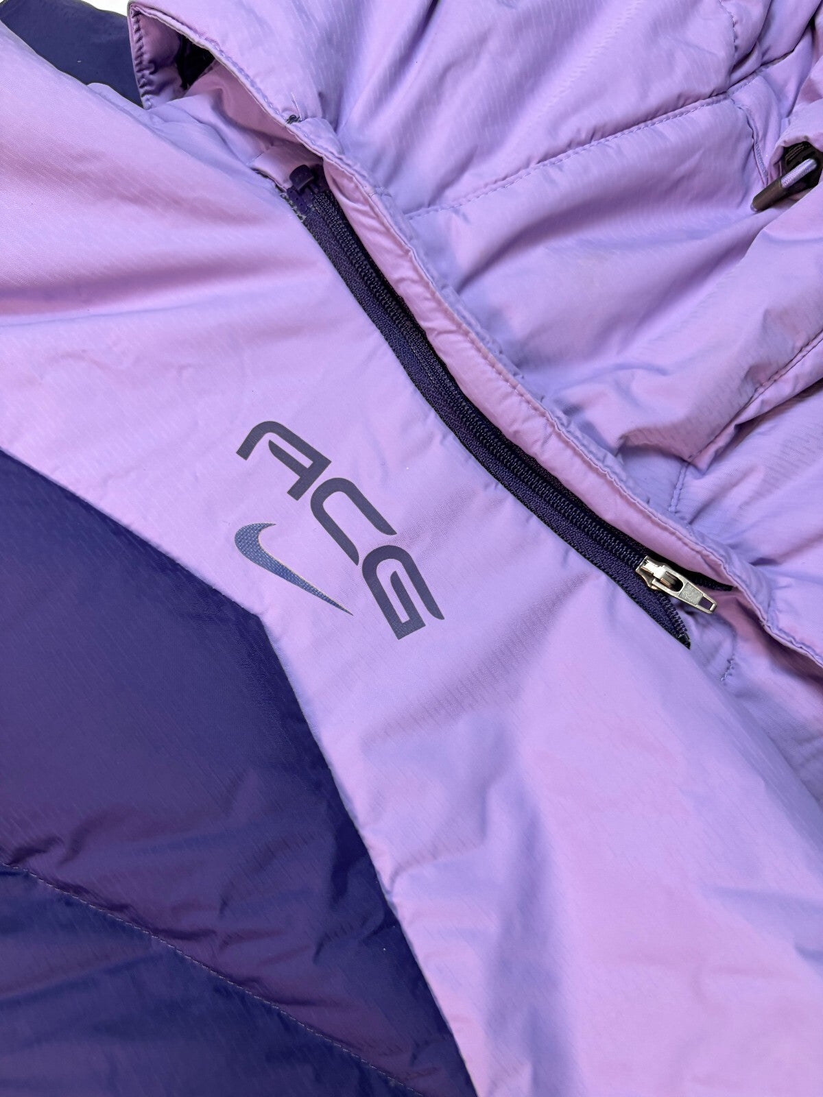 Vintage 00s Nike ACG hooded down puffer jacket (S)