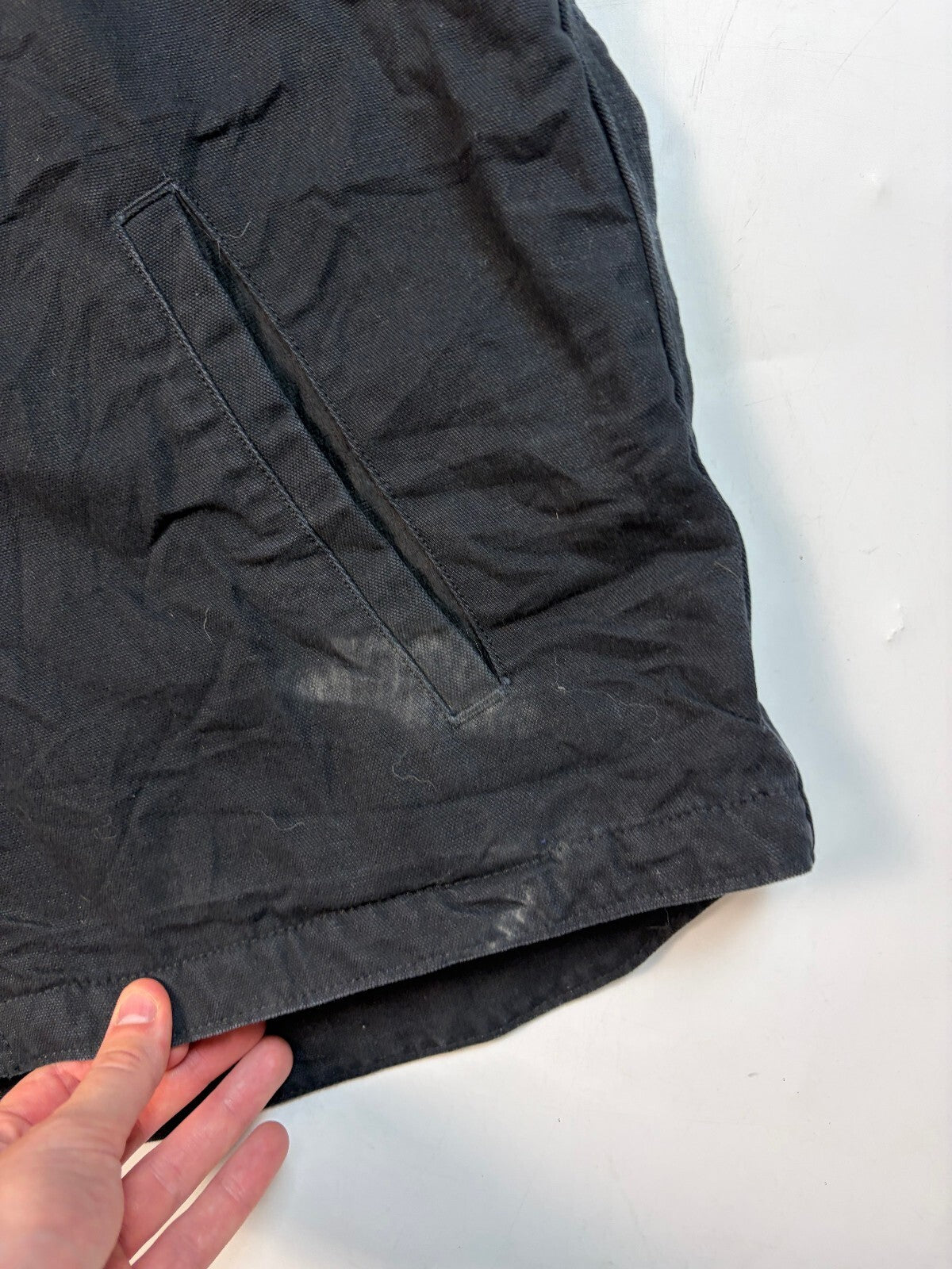 Carhartt hooded workwear vest jacket (L)