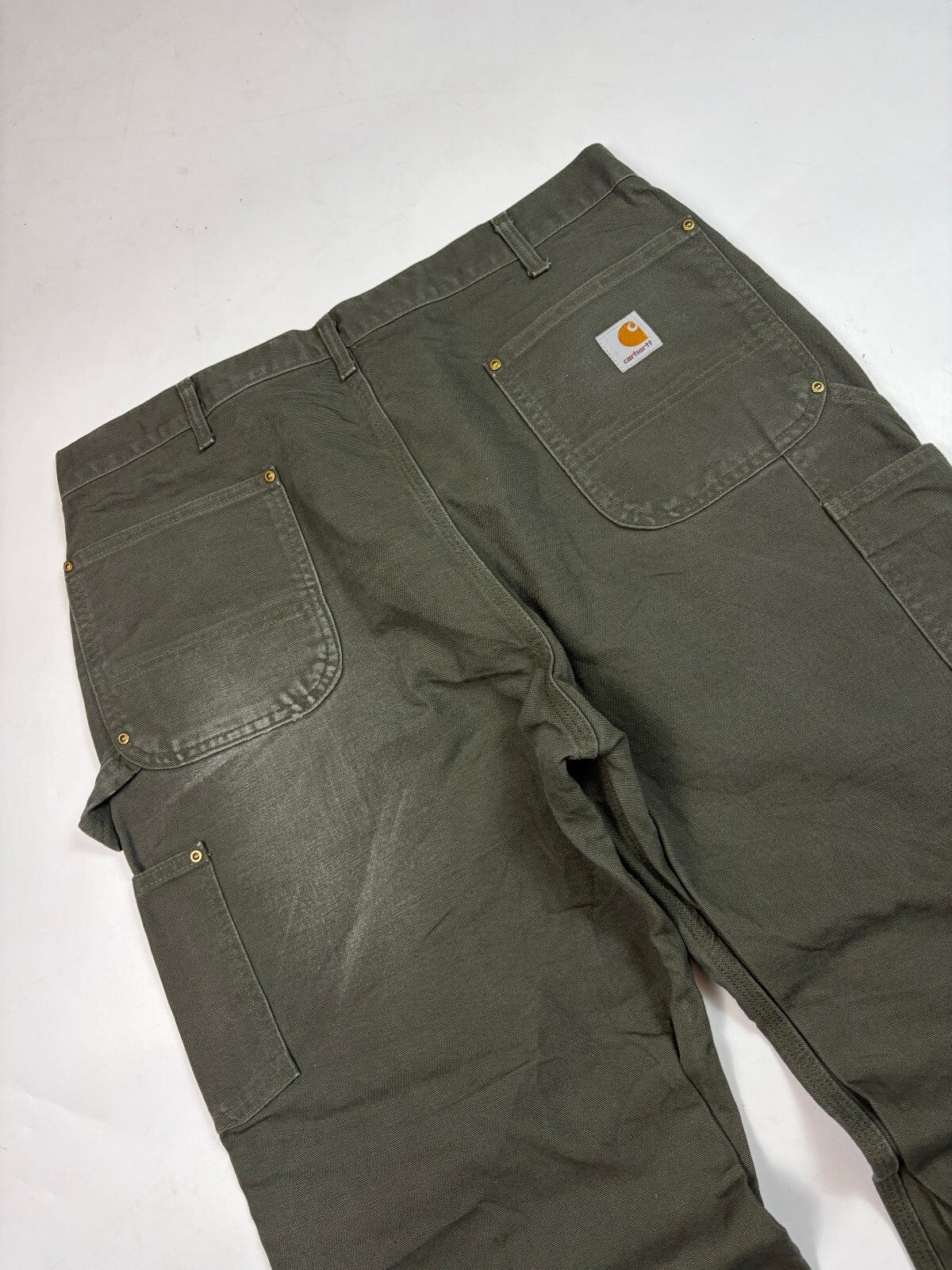 Vintage 90s Carhartt baggy double knee carpenter pants (W38)