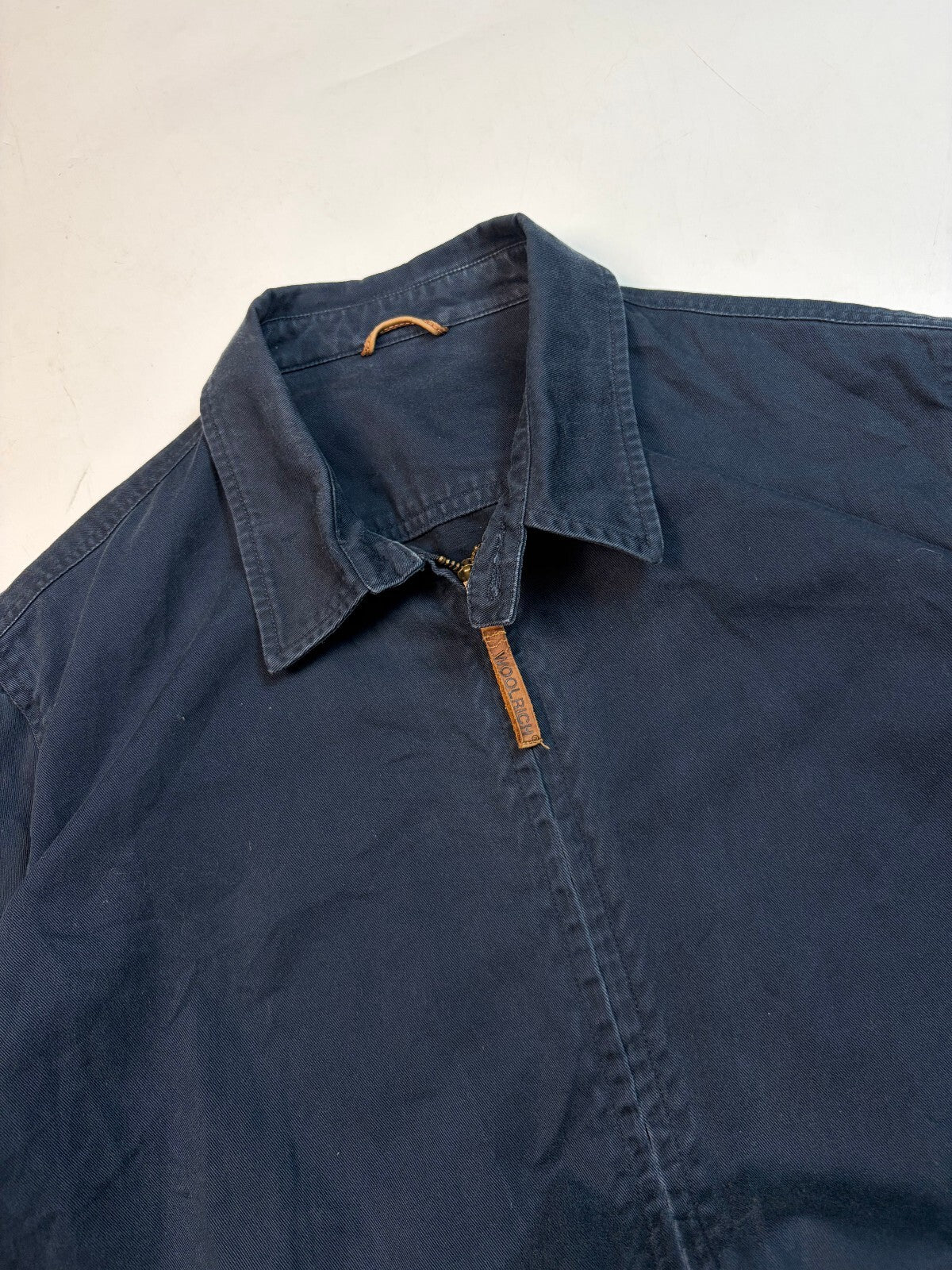 Vintage Woolrich collared harrington jacket (XL)
