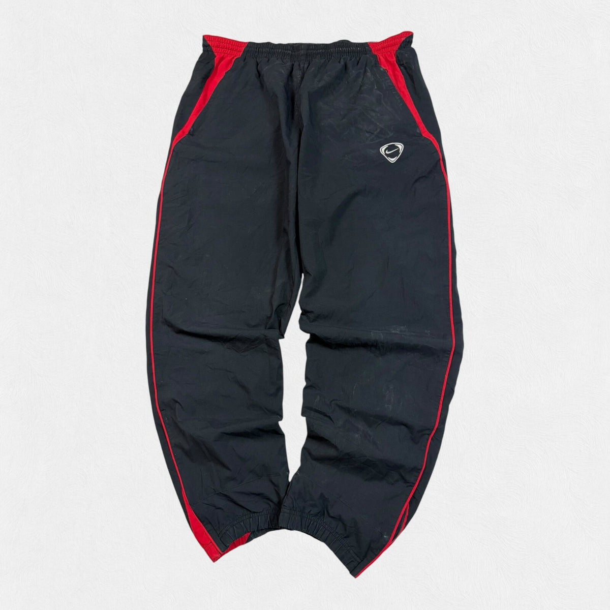 Vintage Nike T90 football baggy track pants (L)