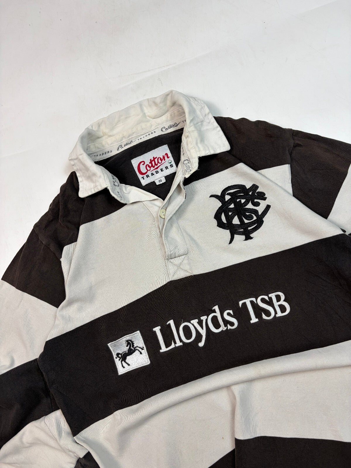 Vintage Barbarians 2003 Cotton Traders rugby shirt (S)