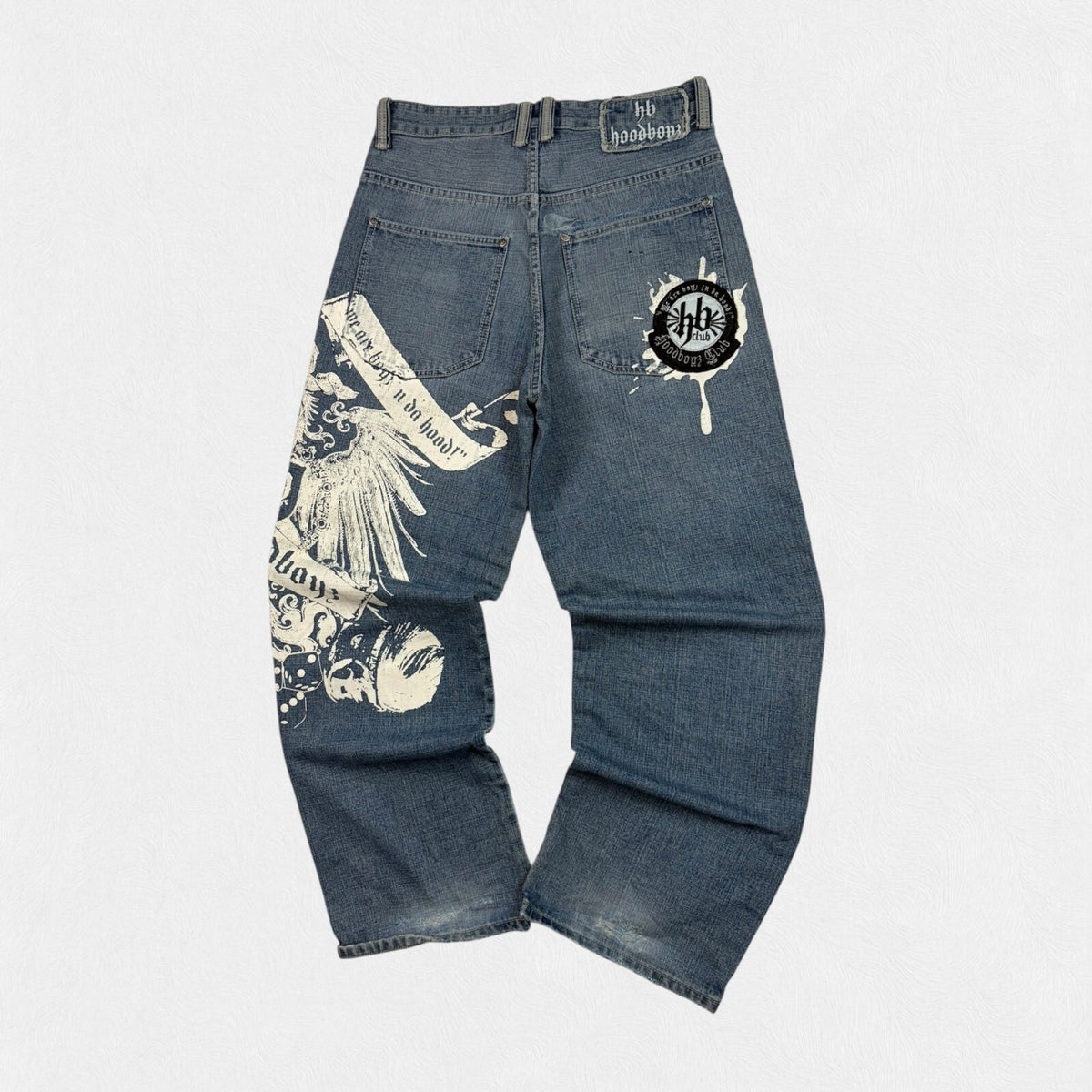 Vintage Y2K baggy hip hop jeans (W32)