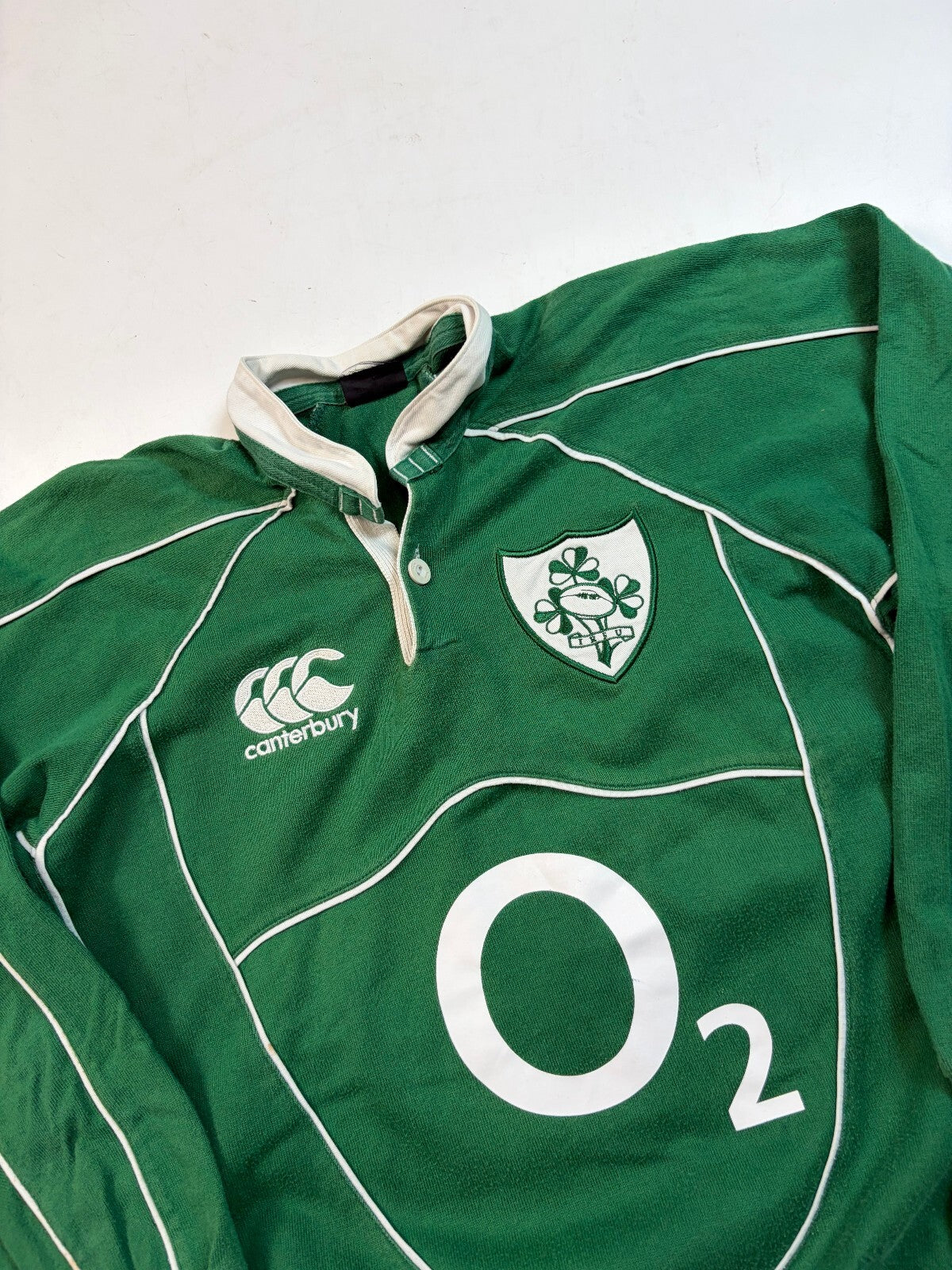 Vintage Ireland 2007/08 Canterbury rugby union shirt (M)