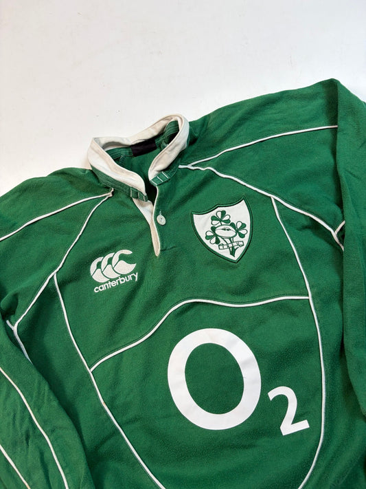 Vintage Ireland 2007/08 Canterbury rugby union shirt (M)