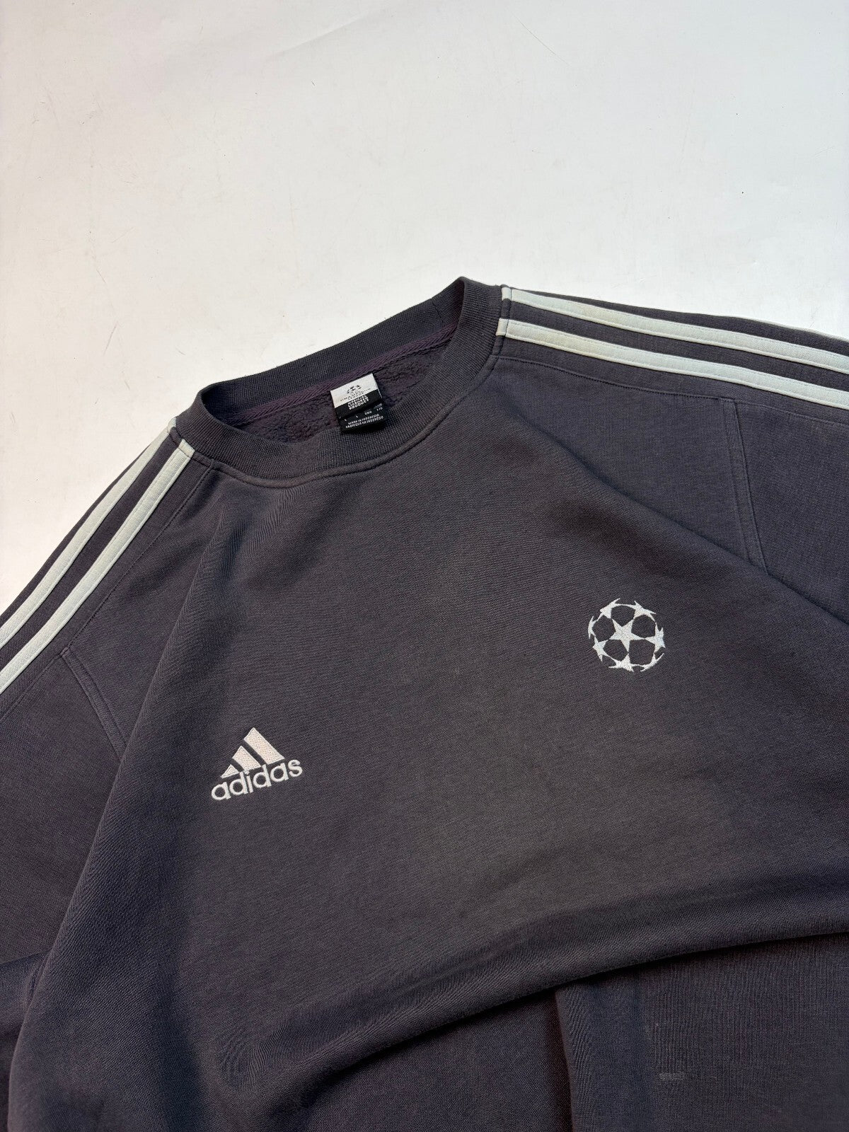 Vintage Adidas Champions League football sweatshirt (L)