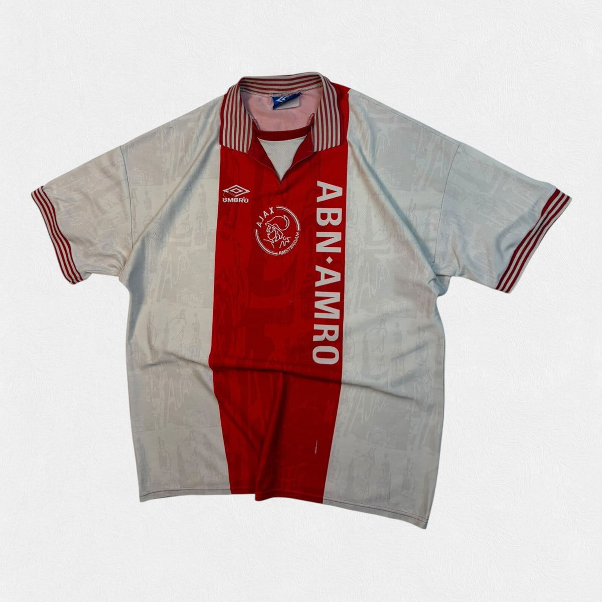 Vintage Ajax 1996/97 Umbro home football shirt (XXL)