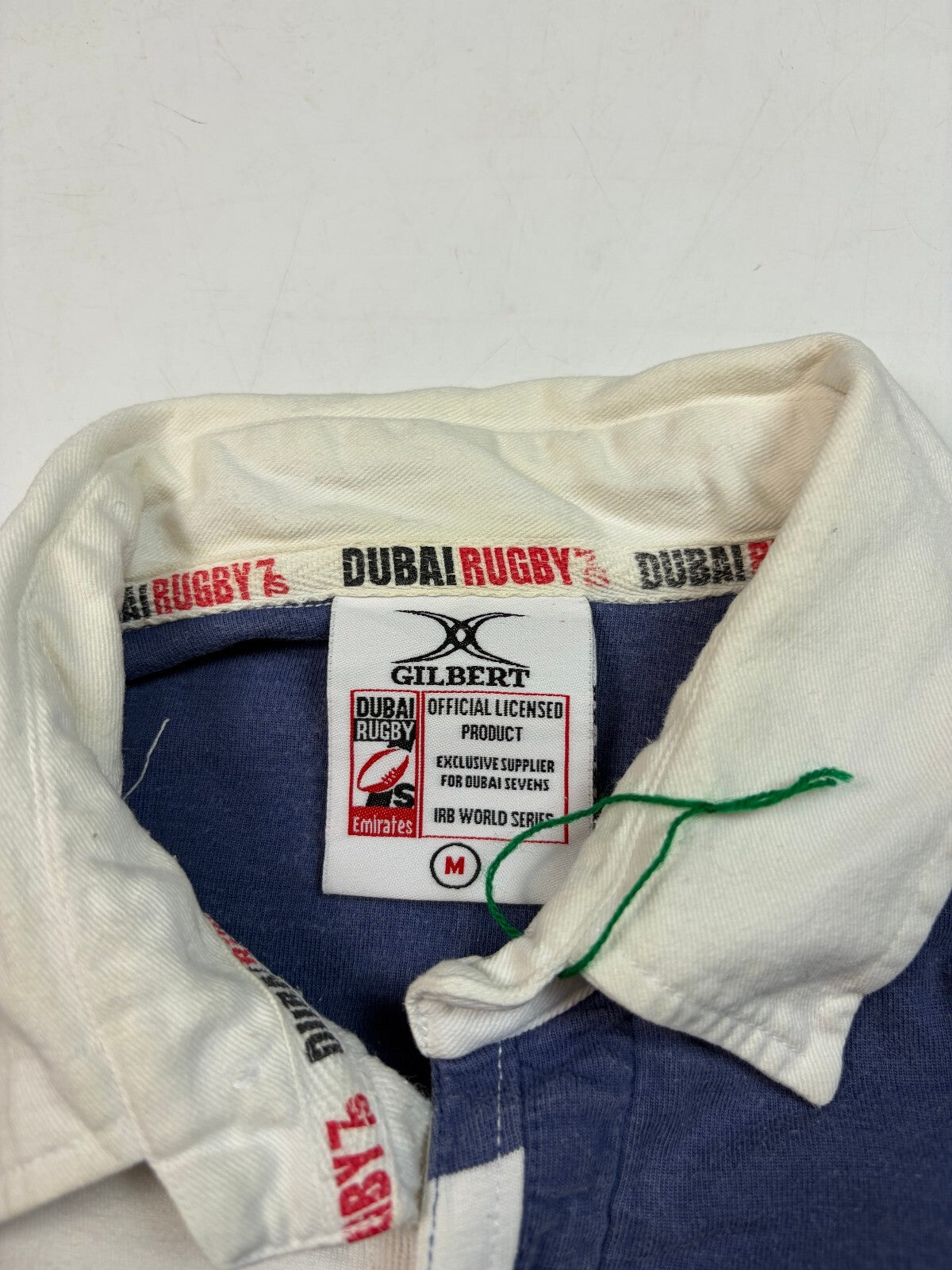 Vintage Dubai sevens Gilbert rugby shirt (M)