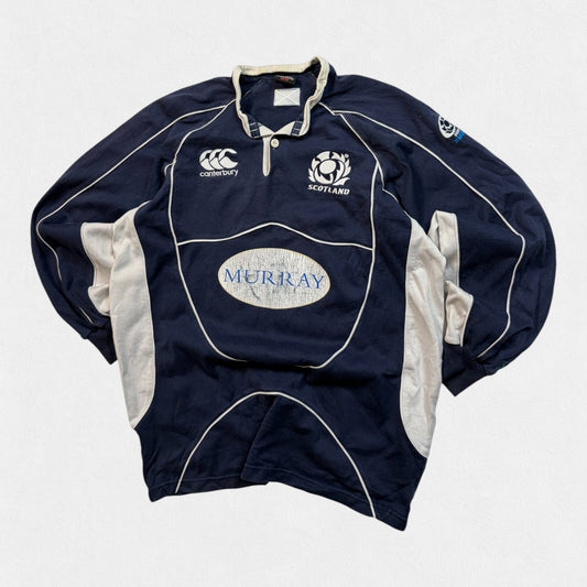 Vintage Scotland 2007/08 Canterbury rugby union shirt (M)