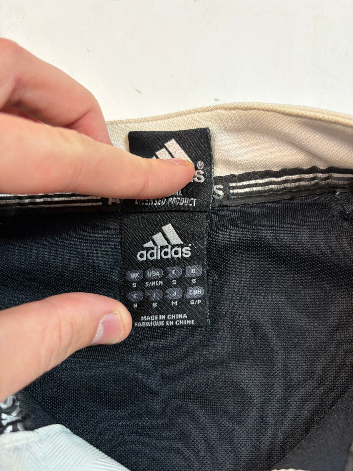 Vintage New Zealand all blacks 2003/04 Adidas rugby shirt (S)