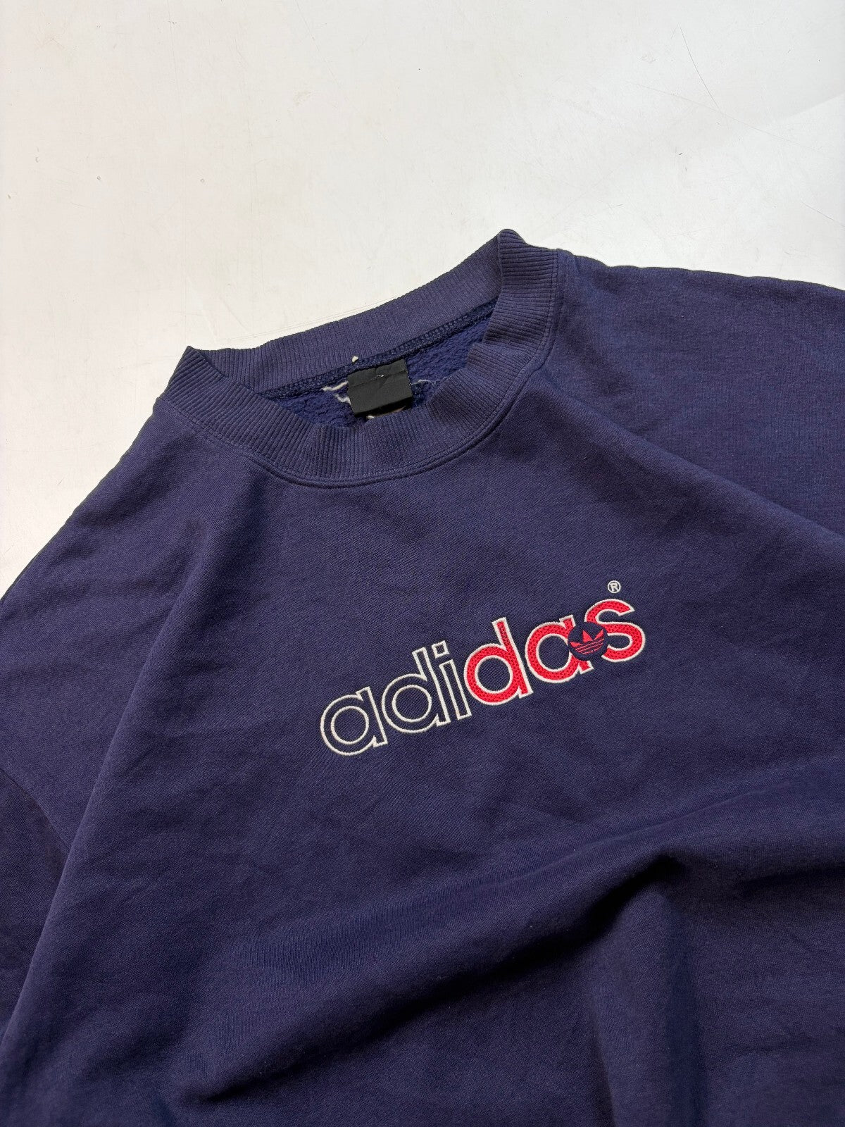 Vintage Adidas spell out sweatshirt (L)