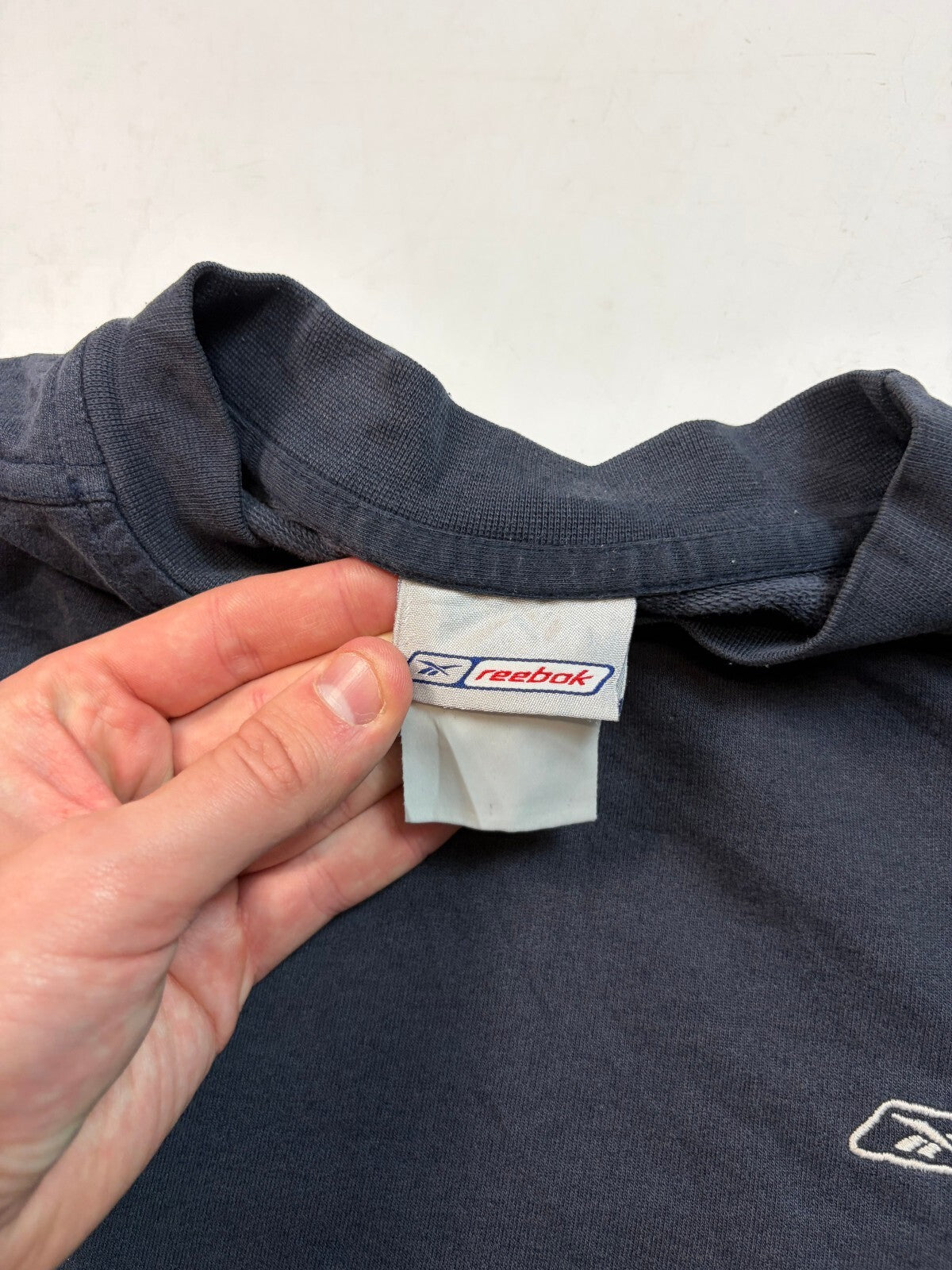 Vintage Y2K Reebok small logo sweatshirt (L)