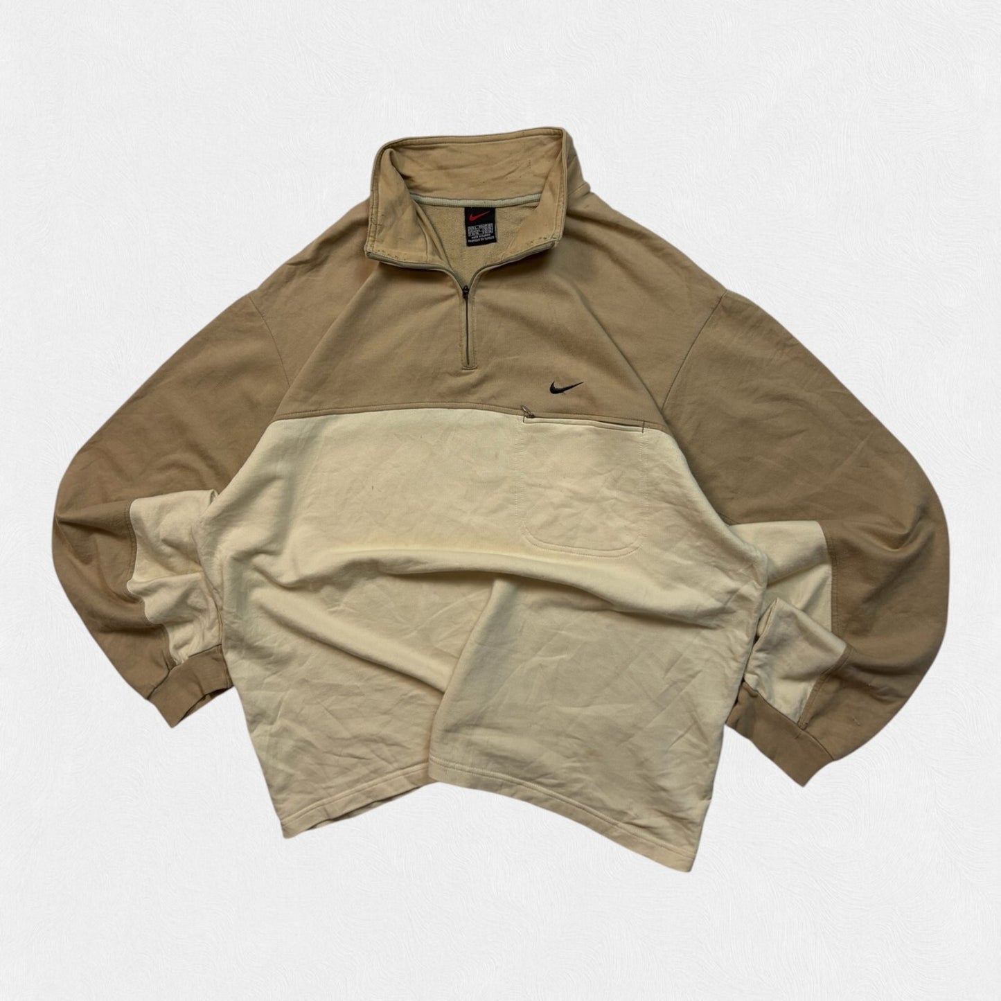 Vintage 90s Nike quarter zip sweatshirt (L)