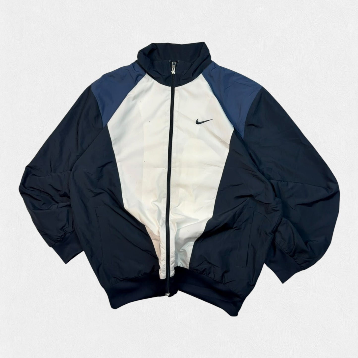 Vintage Y2K Nike colour block track jacket (XL)