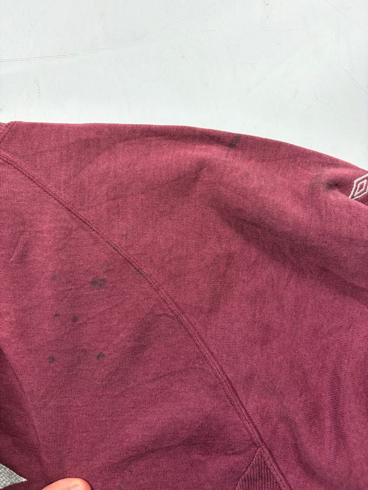 Vintage 90s Umbro pro training football centre logo sweatshirt (XL)