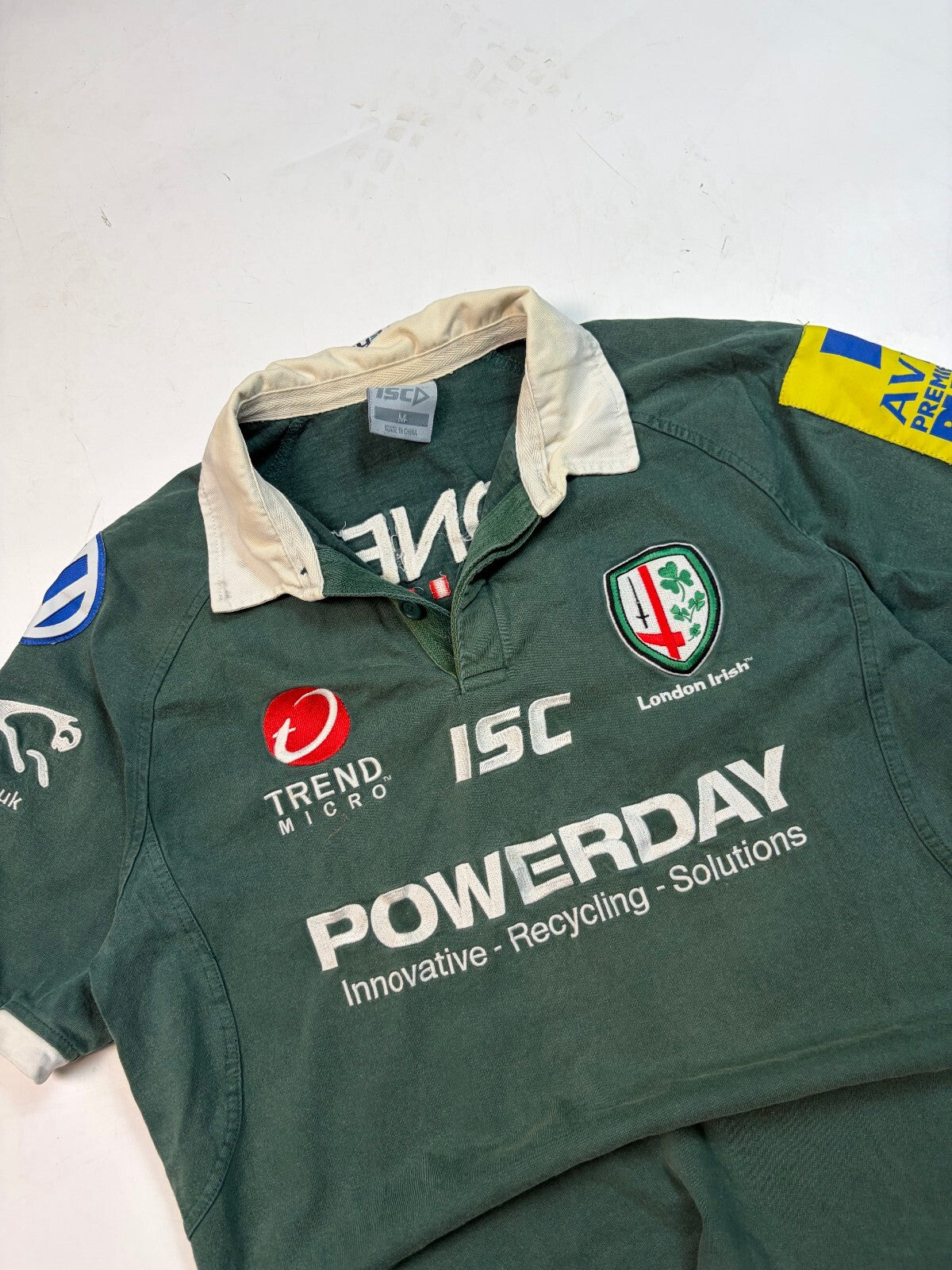 London Irish 2012/13 ISC rugby union shirt (M)