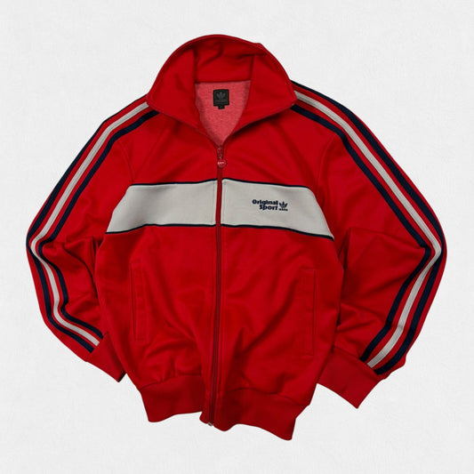 Vintage Y2K adidas originals side stripe track top (S)