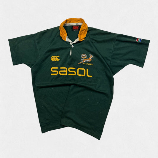 Vintage South Africa 2005/06 techtex canterbury rugby shirt (L)