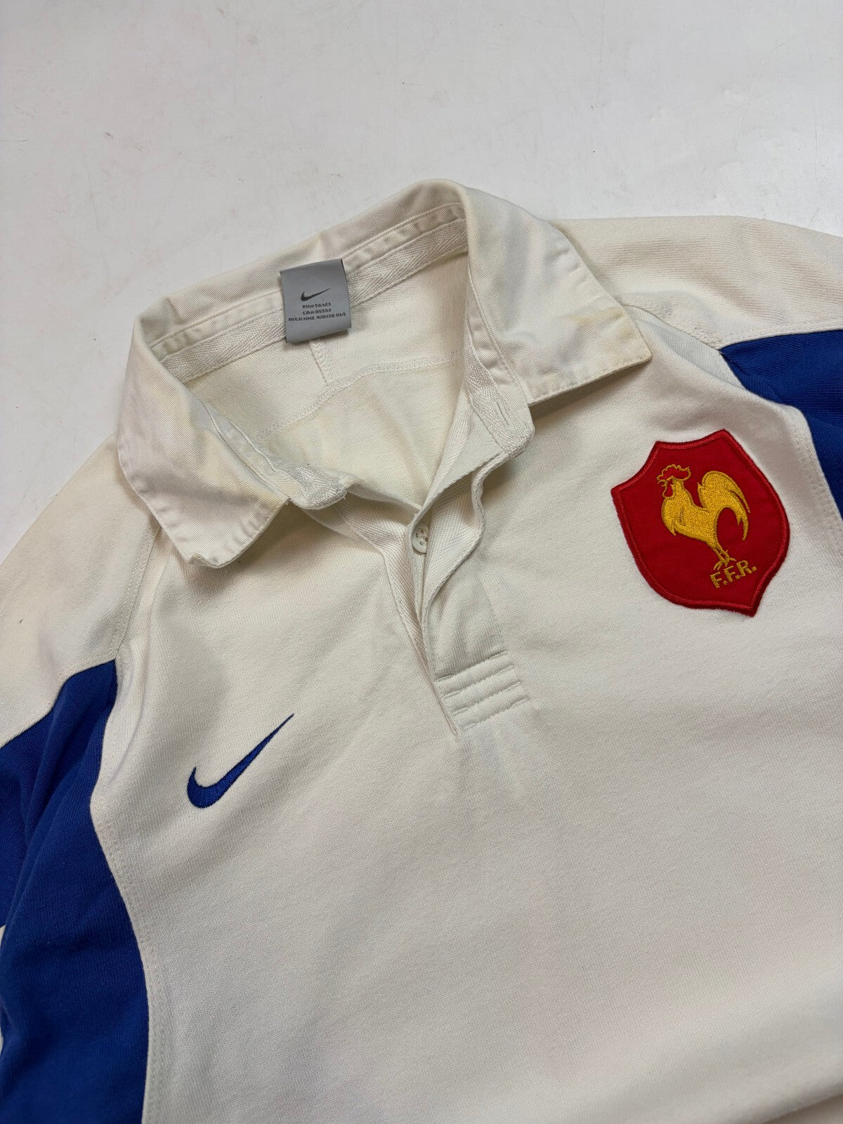 Vintage France 2003-05 Nike away rugby union shirt (M)