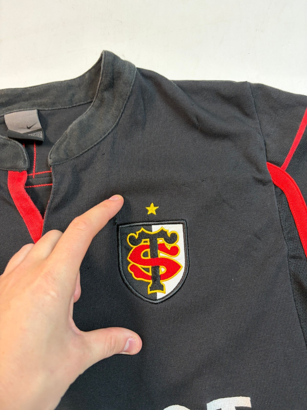 Vintage Stade Toulousain 2003/04 Nike rugby union shirt (XL)