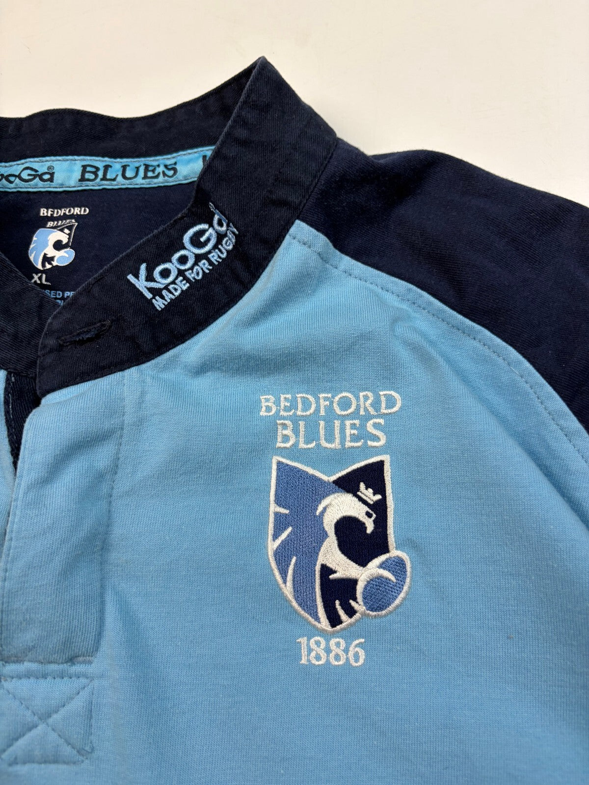 Vintage Bedford Blues 2004/05 Kooga rugby shirt (XL)