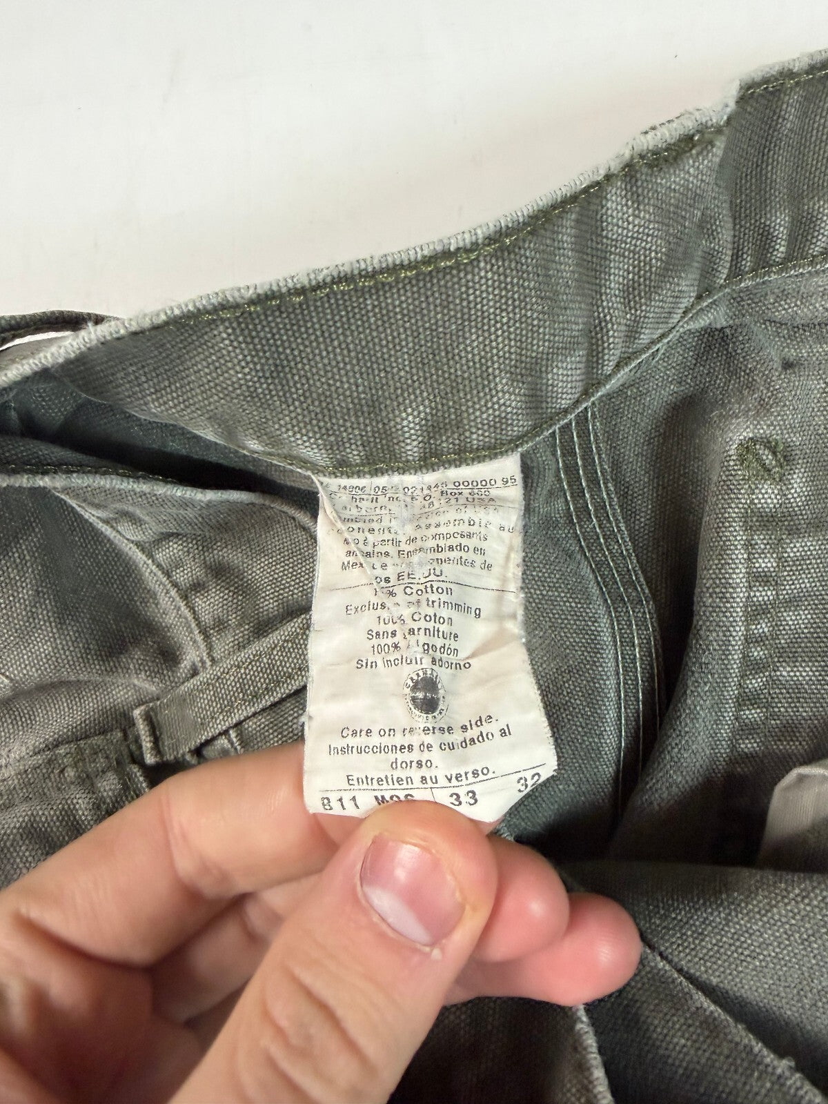 Vintage Carhartt B11 baggy carpenter pants (W33)
