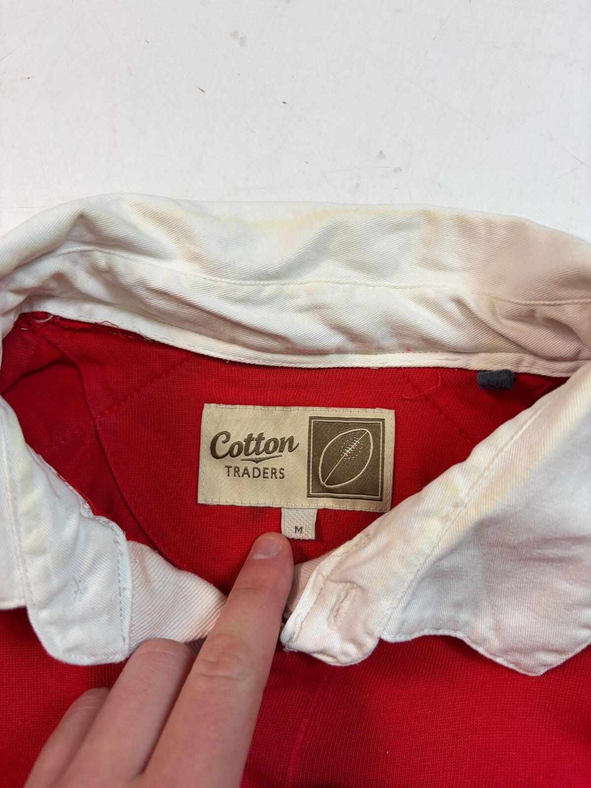 Vintage 2000s Wales Cotton Traders supporters rugby shirt (M)