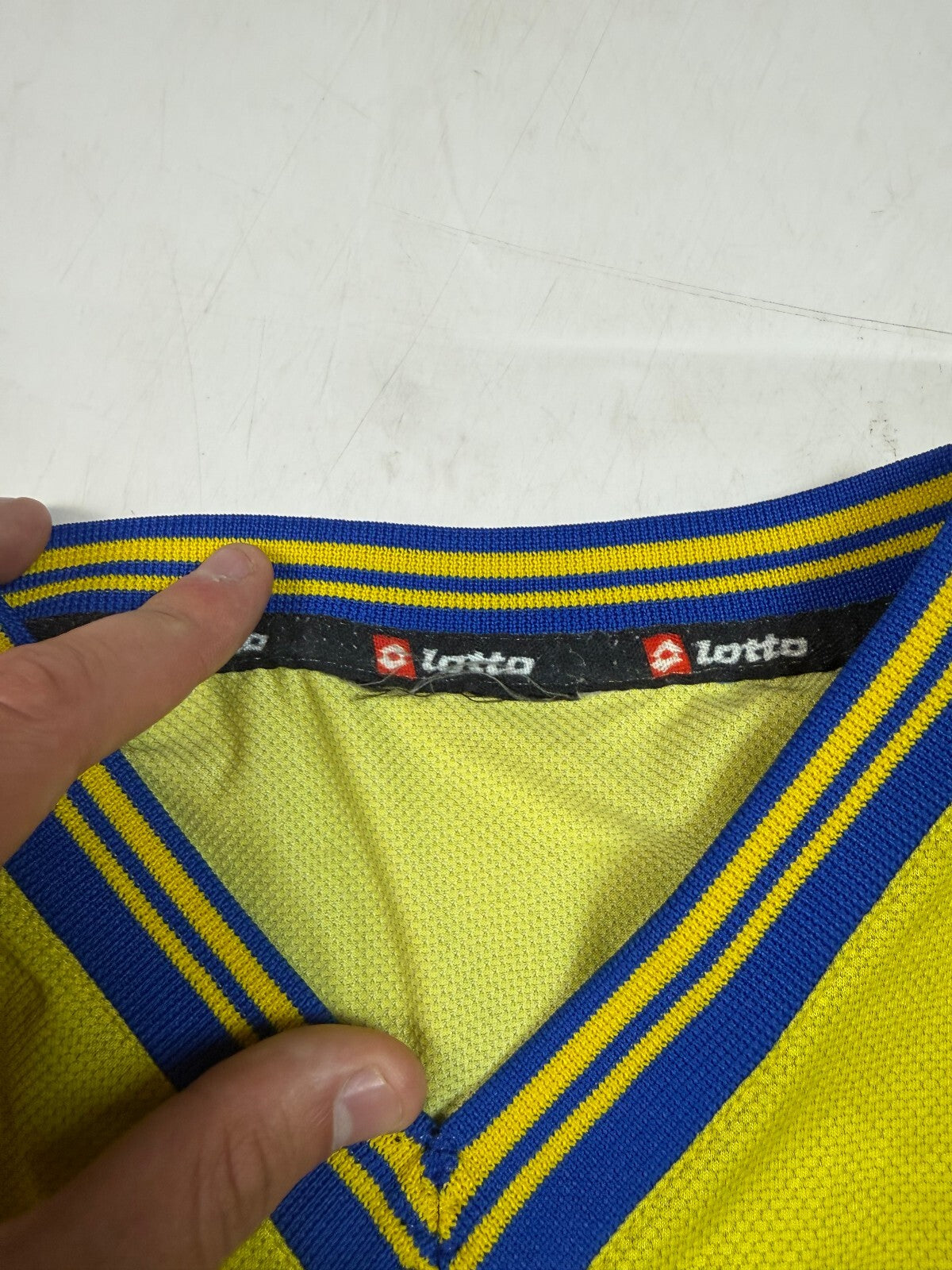 Vintage Chievo Verona 2004/05 long sleeve football shirt (L)