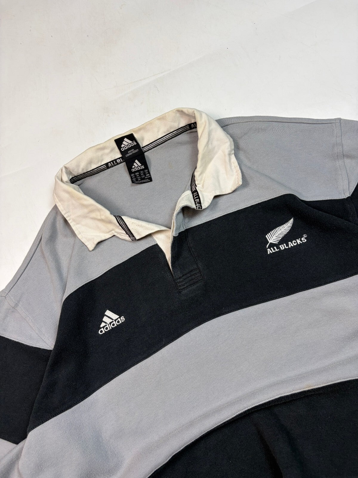 Vintage New Zealand 2006/07 Adidas rugby union shirt (XXL)