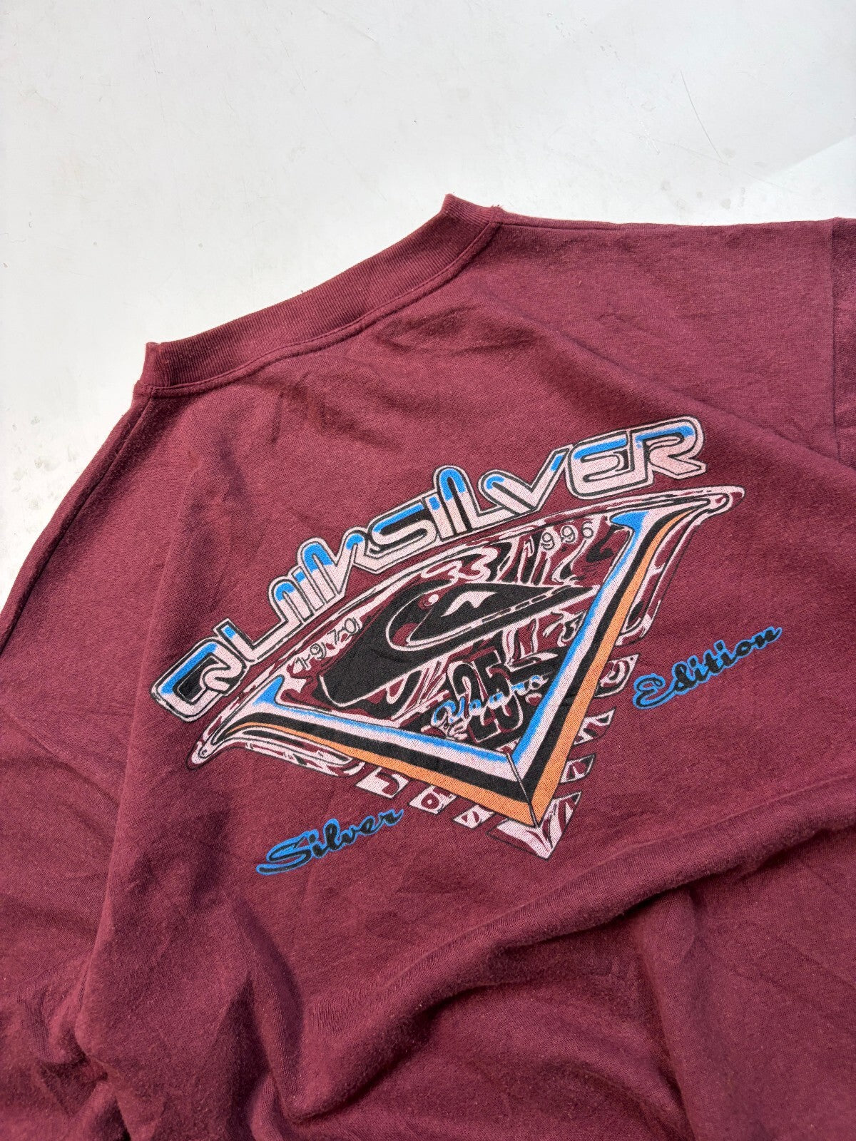 Vintage 90s Quiksilver surfwear sweatshirt (XL)