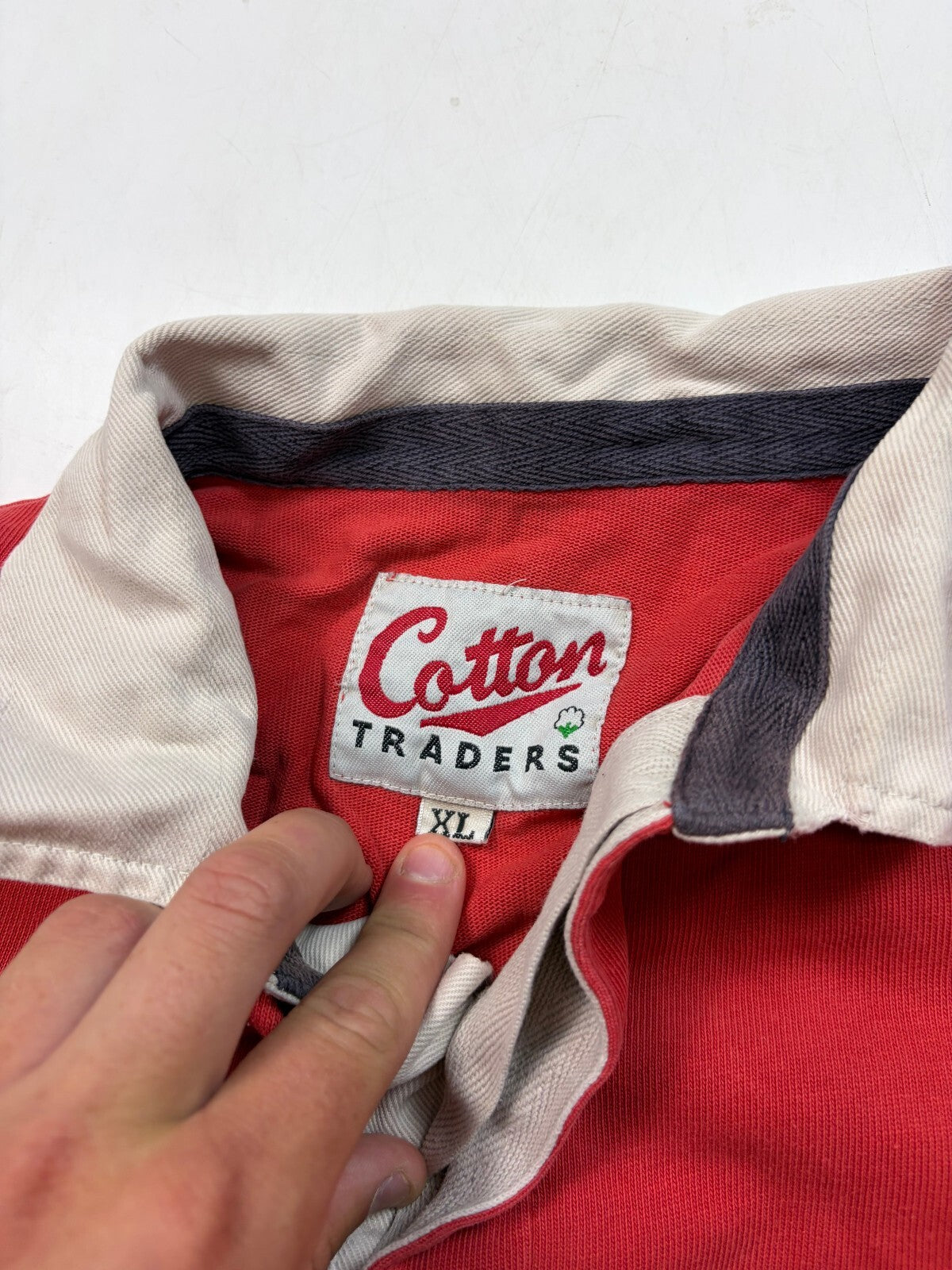 Vintage Gloucester 2000/01 Cotton Traders rugby shirt (XL)
