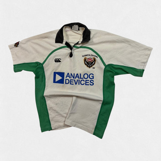 Vintage Glenstal Ravens 2005 match worn Canterbury rugby union shirt (S)