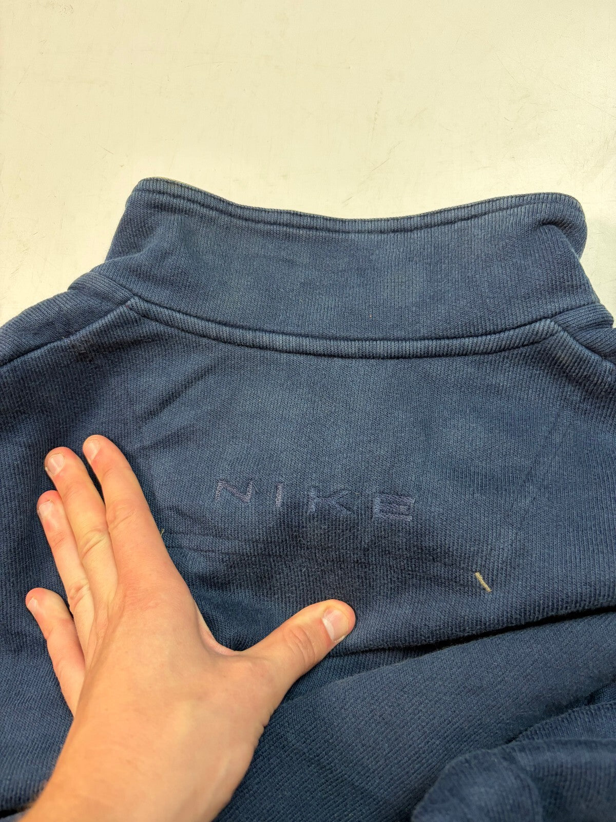 Vintage 90s Nike quarter zip sweatshirt (L)