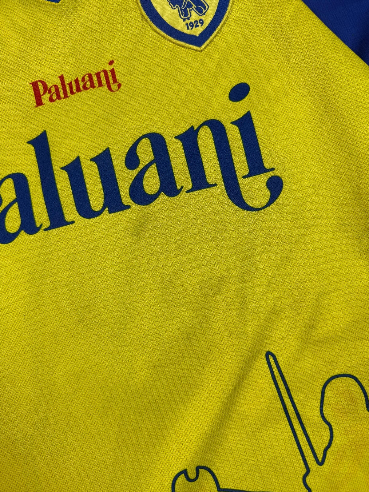 Vintage Chievo Verona 2004/05 long sleeve football shirt (L)