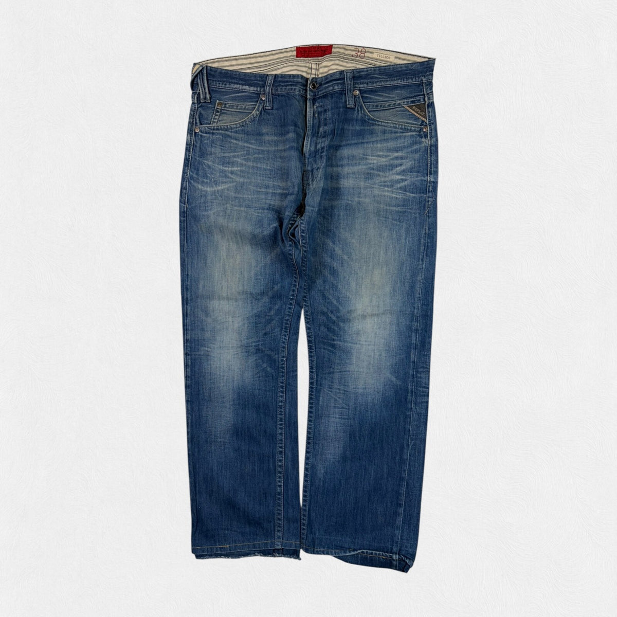 Vintage Y2K Replay baggy hip hop jeans (W38)