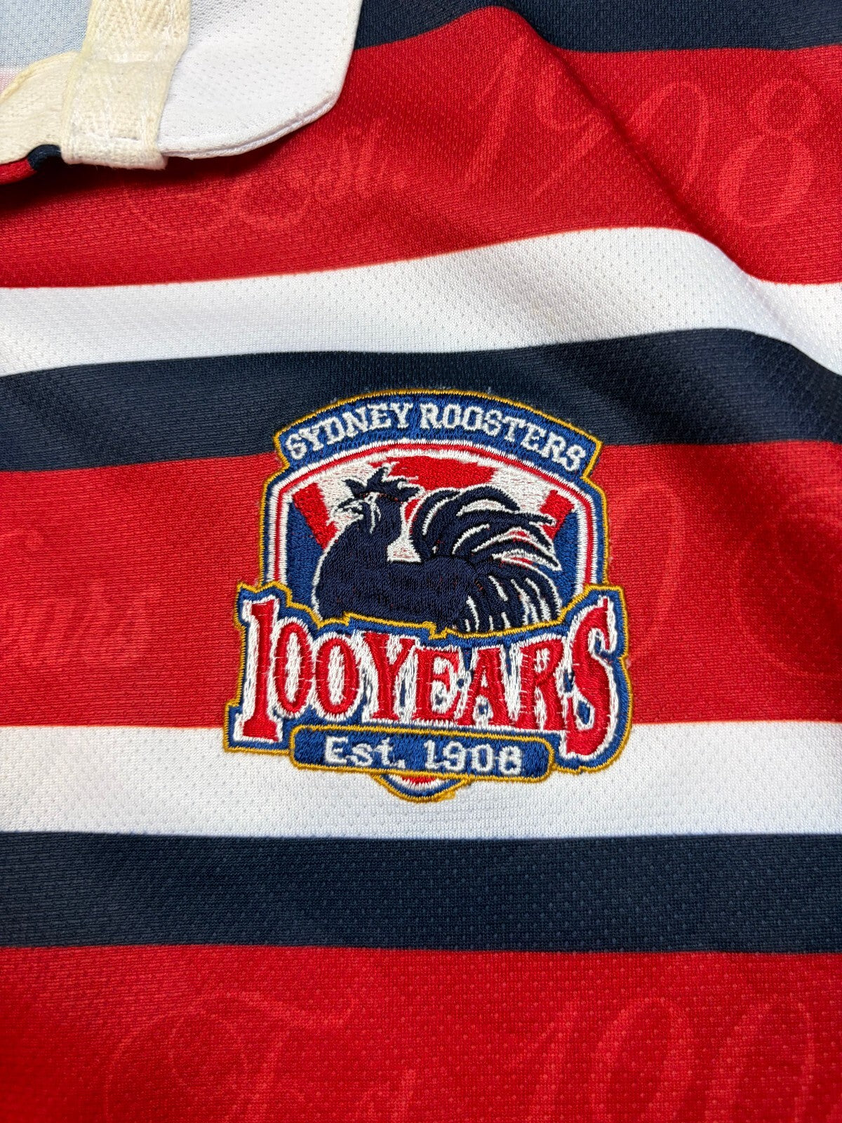 Vintage Sydney Roosters 2008 centenary rugby league shirt (XL)