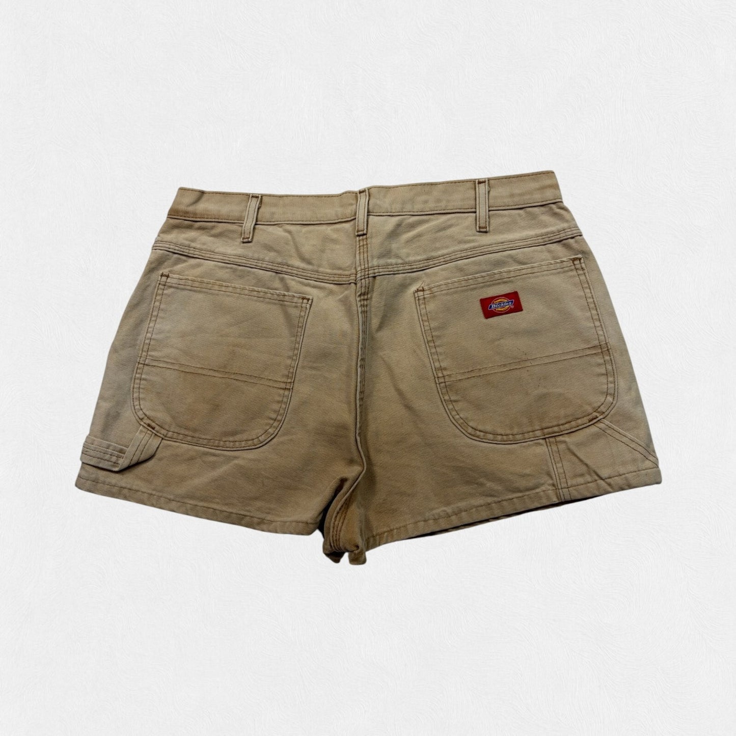 Vintage Dickies baggy carpenter cropped shorts (W36)