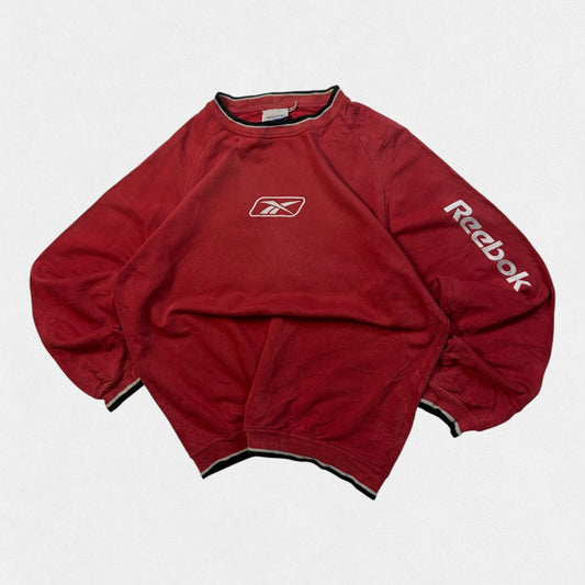 Vintage Y2K Reebok centre logo sweatshirt (L)