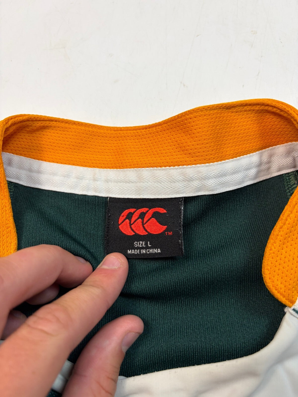 Vintage South Africa 2009/10 Canterbury rugby shirt (L)