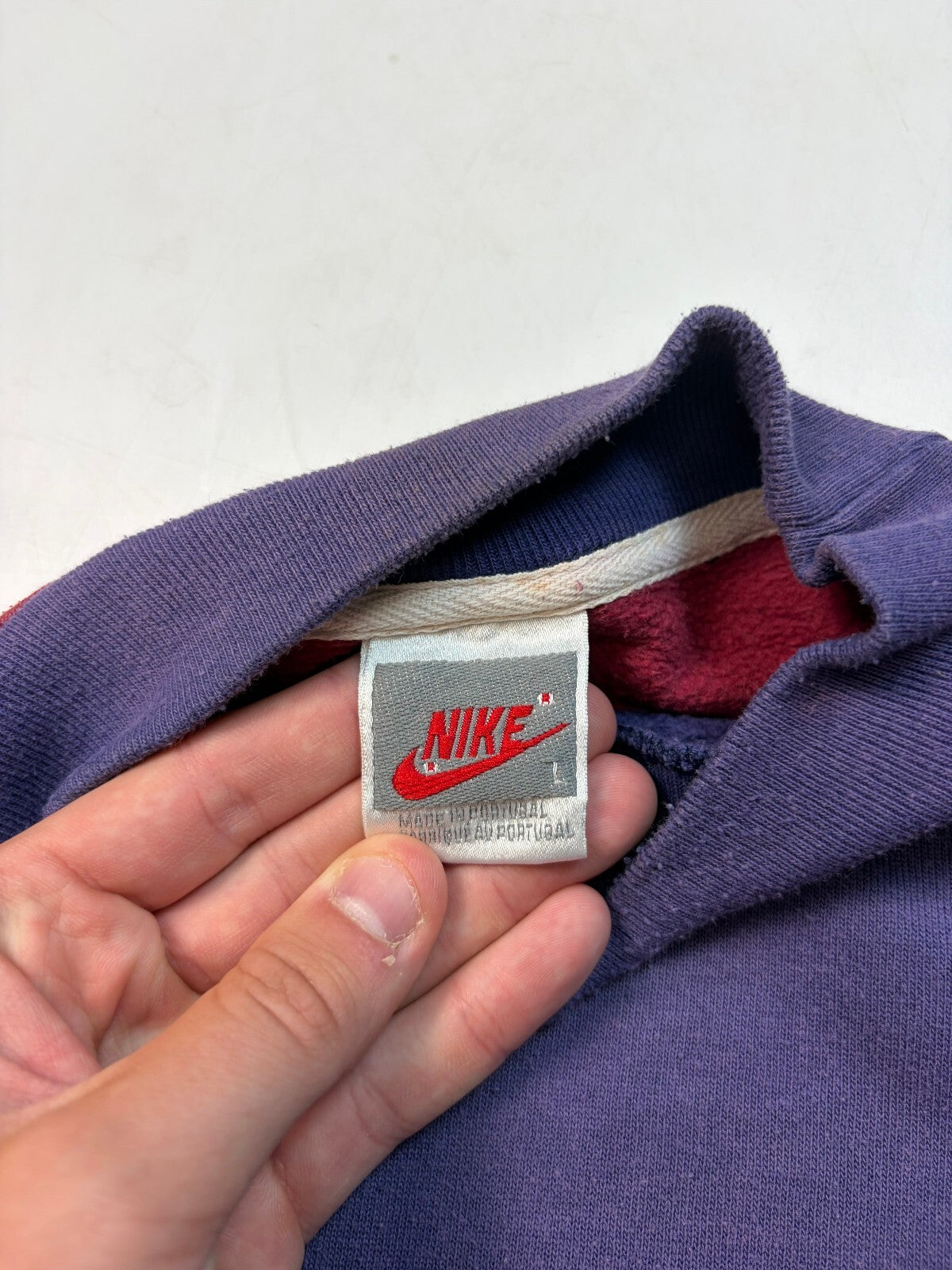 Vintage 90s Nike spell out sweatshirt (L)