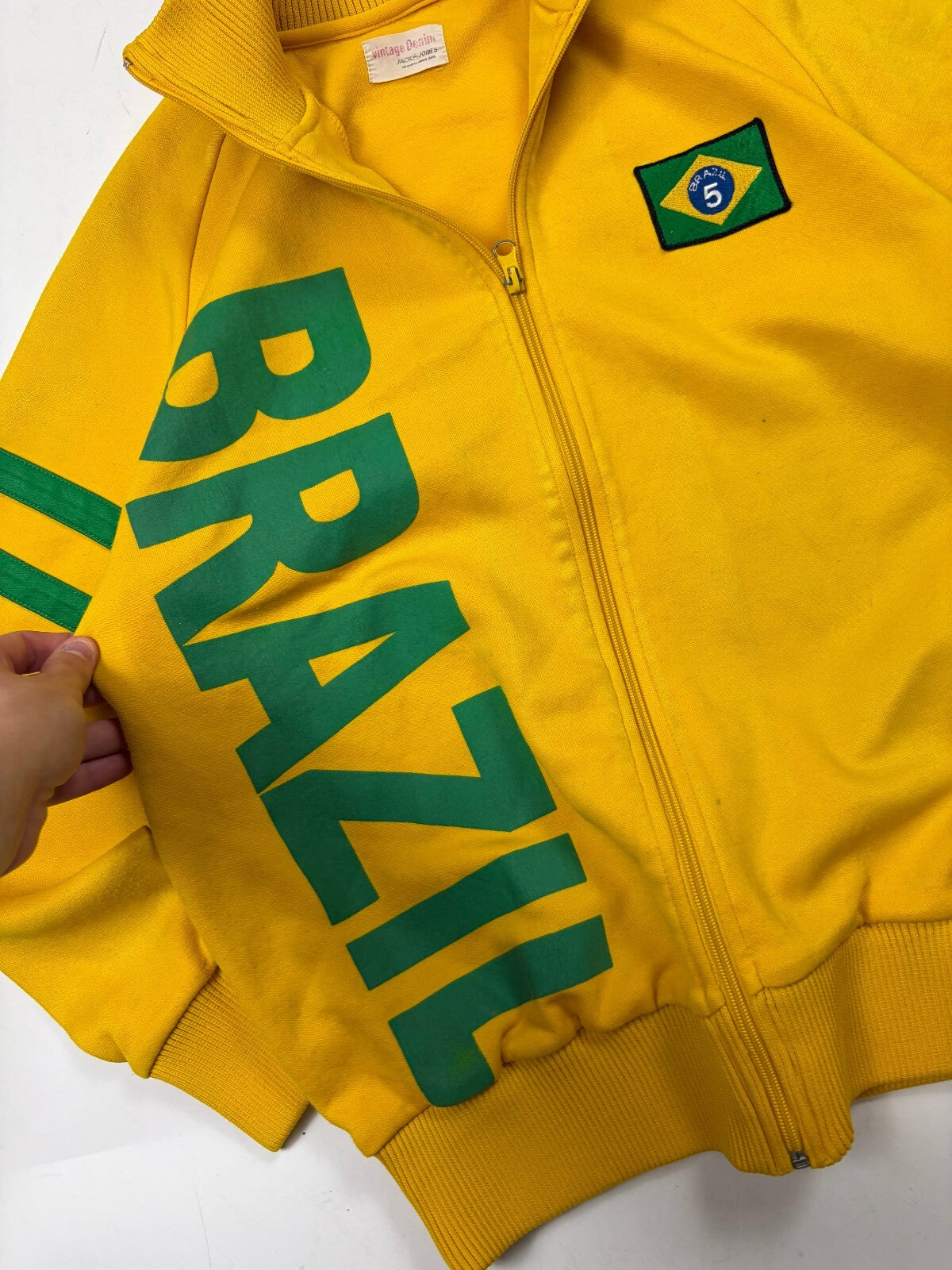 Brazil football track top (XL)