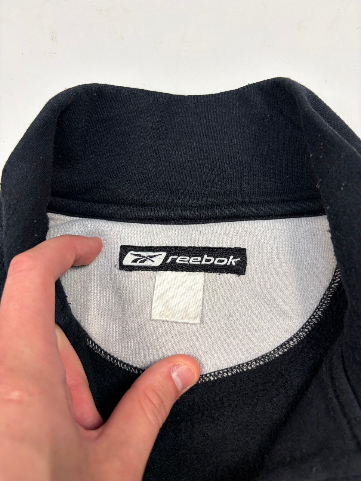 Vintage Reebok quarter zip sweatshirt (XL)
