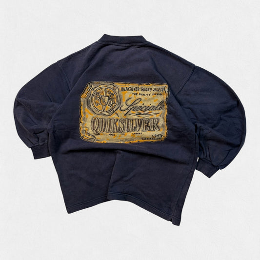 Vintage 90s Quiksilver graphic surfing sweatshirt (M)