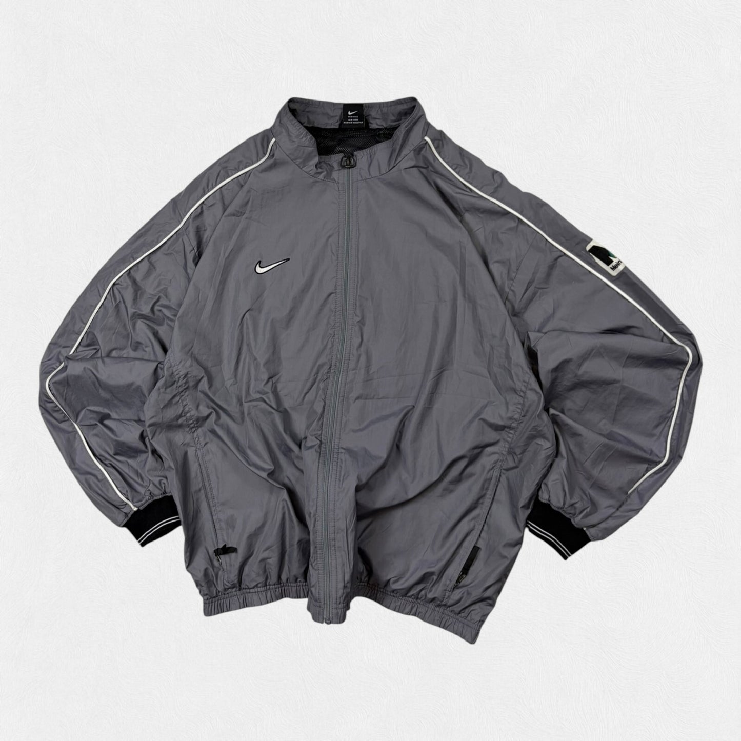 Vintage 90s Nike mini swoosh track jacket (XL)
