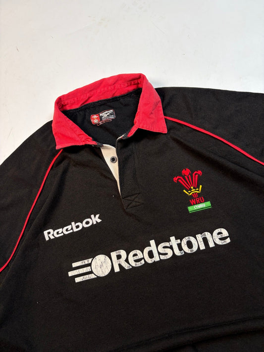 Vintage Wales 2002-04 Reebok away rugby union shirt (L)
